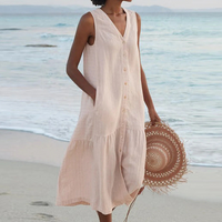 Marise | Off-Shoulder Midi Dress – Khaki