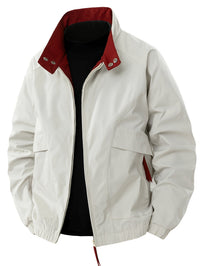 Lennox™ - Lässige leichte Windbreaker-Jacke – Weiß