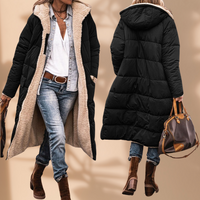 Celesia | Modische Damenjacke mit kuscheligem Fleecefutter – Zwart