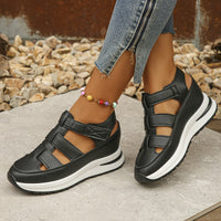 Patricia | Leicht Verstellbar Sandalen – Schwarz