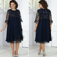 Noreliya - Stilvolles Freizeitkleid – Schwarz