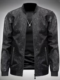 Dagan - Lässige Sportjacke Mit Langen Ärmeln Und Reißverschluss – Schwarz