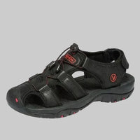 Ryan | Herren Klassiker Orthopädische Sandalen – Schwarz