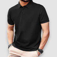 Dino | Short Sleeve Polo Shirt – Schwarz