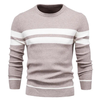 DAWSON - STRICKPULLOVER FÜR MÄNNER – Cremefarben