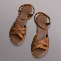 Mette | Handgefertigte, bequeme Sandalen aus hochwertigen Materialien – Braun