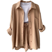 Sussie - Baumwollanzug – Khaki