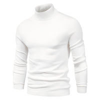 Harvey - Eleganter Rollkragenpullover – Weiß