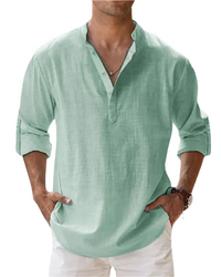 Fiorenzo Cotton Shirt – Grün
