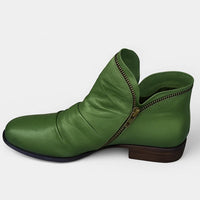 Karin™ | Bequeme orthopädische Stiefel – Grün