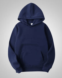 Aiden | Herren Lässiger Oversized Pullover mit Kapuze – Marine
