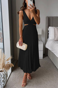 Tinsley | A-Linien Maxi Hochzeitsgastkleid – Schwarz