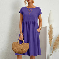 Luna® | Ibiza Mode stilvolle Frauen Kleid für den Sommer – Lila