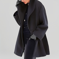 Natalia - Schicke und gemütliche Jacke – Schwarz