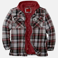Kalani™ - Flanelljacke – Rot