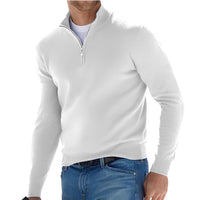 Eliott - Moderner Pullover – Weiß