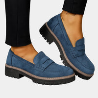 Sarah™ | Orthopädische Mokassins aus hochwertigem Material – Blau