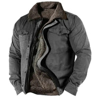Ahvin | Klassische Westernjacke für zeitlosen Stil – Dunkelgrau