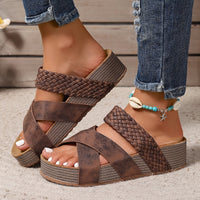 Martine™ | Orthopädische Ledersandalen aus hochwertigem Material – Braun