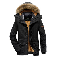 Nicolas | Winter Herrenjacke – Schwarz