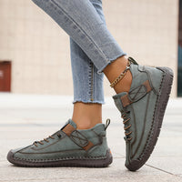 Maike® | Knöchelstiefel – Olivgrün