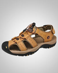 Paul | Herren Orthopädische Lauf Sandalen – Hellebraun