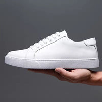 Saint -Tropez Lederschuhe – Weiß