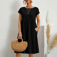 Luna® | Ibiza Mode stilvolle Frauen Kleid für den Sommer – Schwarz