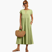 Annika | Kleid zeitloser Eleganz – Minze