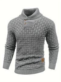 Hudson™ - Exklusiver Pullover – Dunkelgrau
