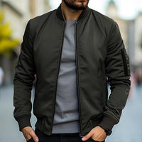 Brenner™ | Herren Leichte Bomberjacke – Olivgrün