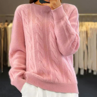 ASTRID – Premium Strickpullover für den Winter – Hellrosa