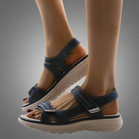 Wilhelmine | Orthopädische Sandalen mit premium Komfort für Damen – Blau