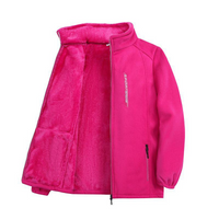 Kondra | Leichte Damen-Zip-Jacke, perfekt für draußen, Fleece-Weste – Roze