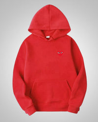 Theresa | Damen Bequemer Baumwoll Hoodie – Rot