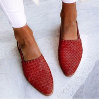 Edge stilvolle handgefertigte ledersandalen fur jeden anlass – Rot