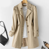 ARIANA | ELEGANTER UND LÄSSIGER WINDBREAKER – Khaki