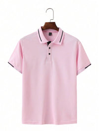 DARIO | ELEGANTES POLO FÜR DIE SOMMERTAGE IM BÜRO – Rosa