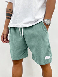 Herren Relaxed Fit Freizeit Kurze Shorts – Hellgrün
