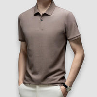 Laurent | Cotton Polo Shirt – Braun