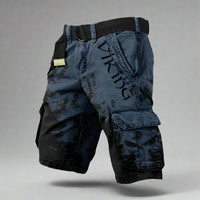 Leon | Premium-Shorts für Abenteurer – Blau Schwarz