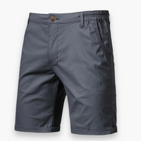 Herren Bequeme Stretch Shorts | Leichte Sommerhose – Dunkelgrau