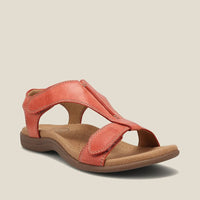 Sandalen für Damen - Bequeme Sommerschuhe mit Weichem Fußbett für den Sommer – Orange