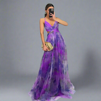 Prysentha | Maxikleid mit fließender Eleganz – Lila