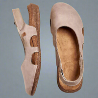 Rosbunda | Orthopädische Komfort-Sandalen für aktive Tage – Aprikose
