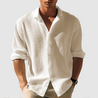 Herren Lässiges Button Down Hemd | Vielseitig Und Stilvoll – Khaki