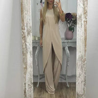 Sylvia | Elegantes zweiteiliges Kleid – Beige