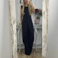 Sylvia | Elegantes zweiteiliges Kleid – Schwarz