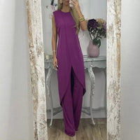 Sylvia | Elegantes zweiteiliges Kleid – Lila