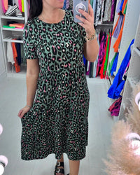 Heidi-Mode | Laurent Trendy Sommerkleid – Grün